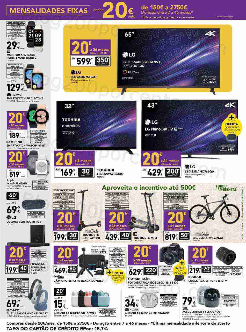 Antevisão Folheto RADIO POPULAR Promoções de 16 a 30 março