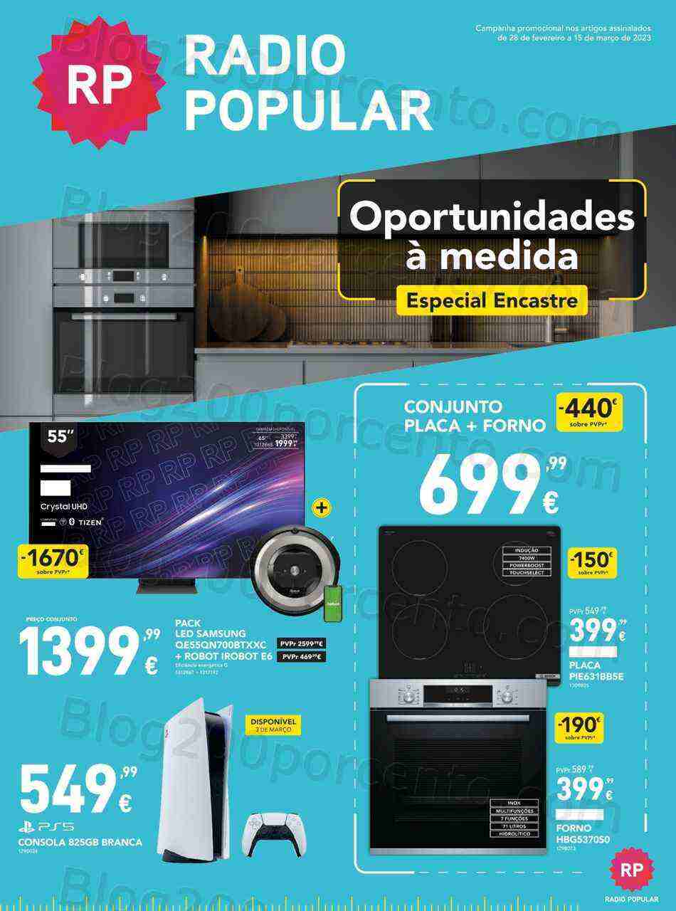 Antevisão Folheto RADIO POPULAR Promoções de 28 fevereiro a 15 março