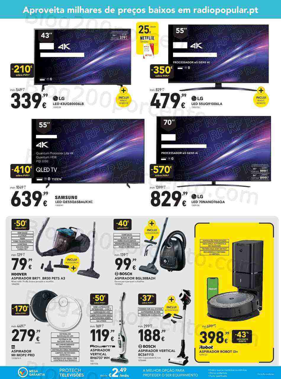 Antevisão Folheto RADIO POPULAR Promoções de 28 fevereiro a 15 março