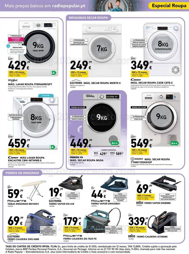 Antevisão Folheto RADIO POPULAR Promoções de 28 setembro a 11 outubro