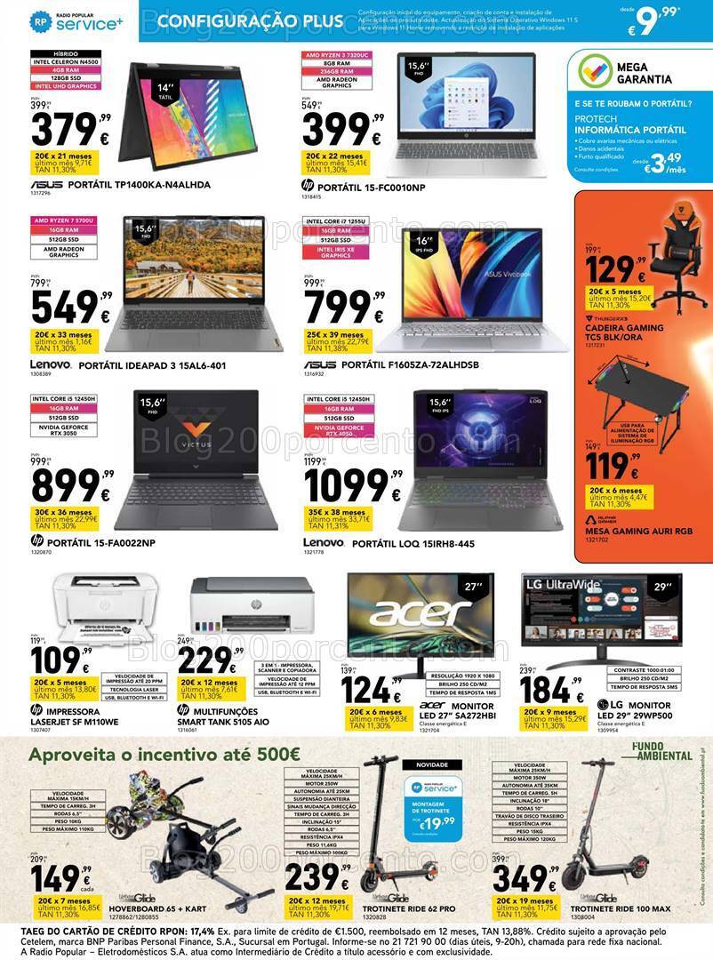 Antevisão Folheto RADIO POPULAR Promoções de 28 setembro a 11 outubro