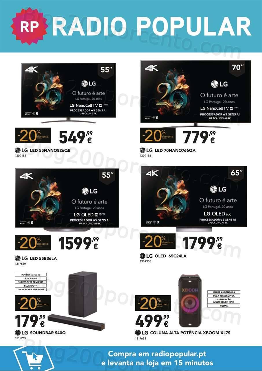 Antevisão Folheto RADIO POPULAR Promoções de 1 a 7 junho