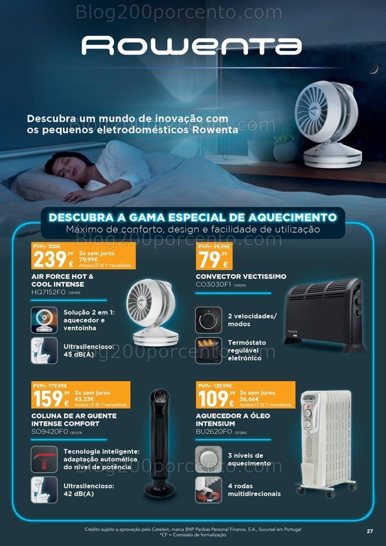 Antevisão Folheto RADIO POPULAR Especial Aquecimento Promoções até 24 dezembro