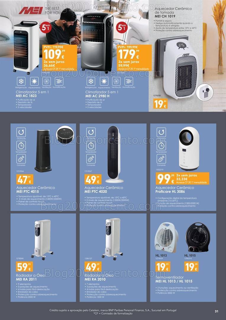 Antevisão Folheto RADIO POPULAR Especial Aquecimento Promoções até 24 dezembro