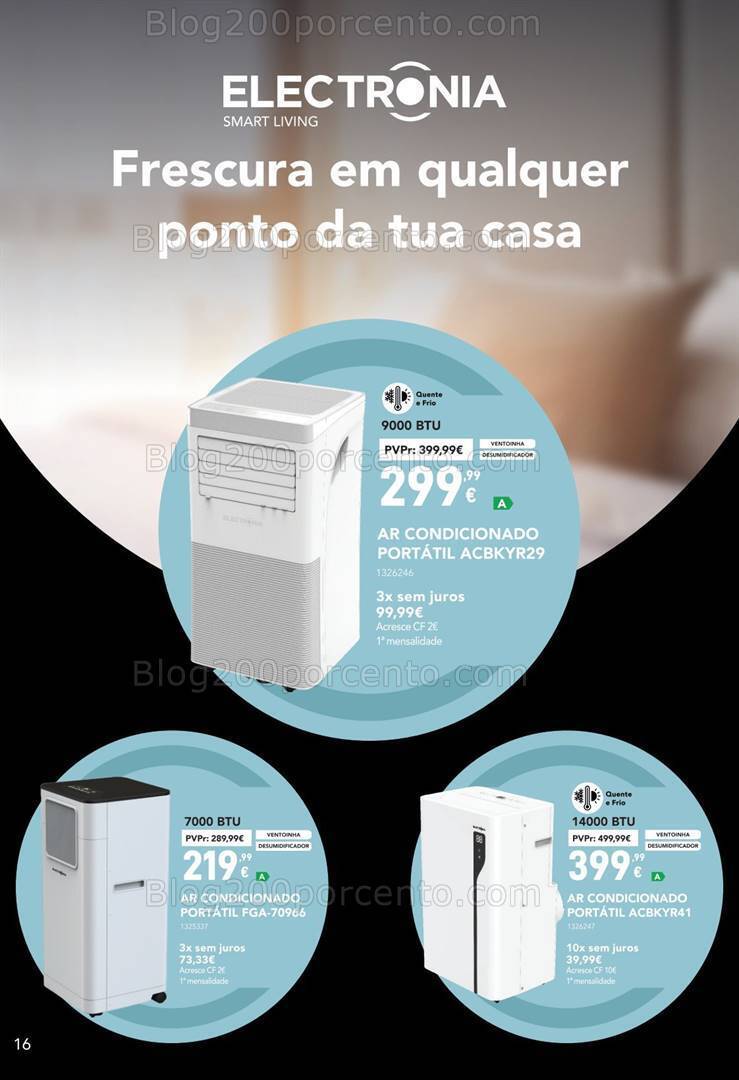 Antevisão Folheto RADIO POPULAR Especial Ar Condicionado e Ventilação Promoções até 22 julho