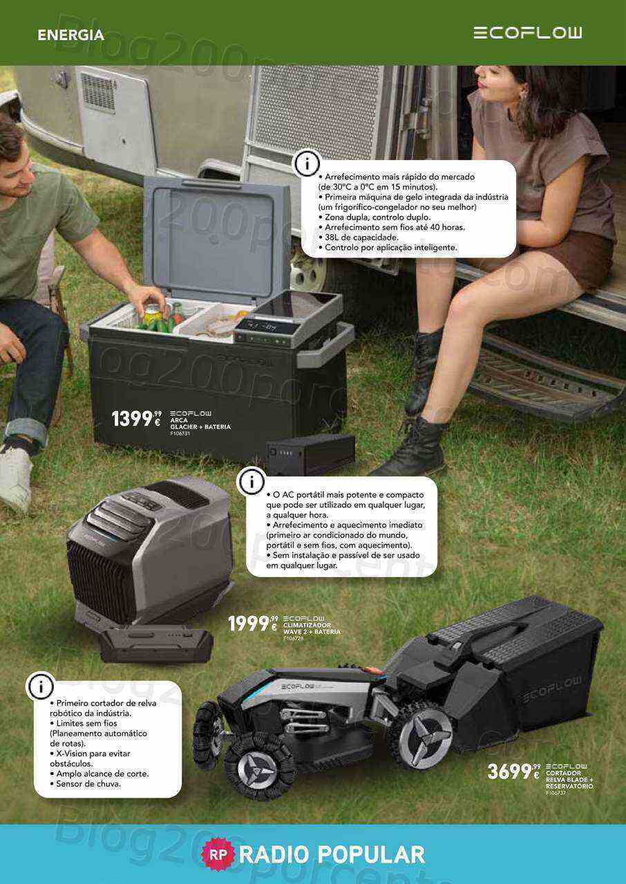 Antevisão Folheto RADIO POPULAR Ar Livre Promoções de 1 a 30 junho