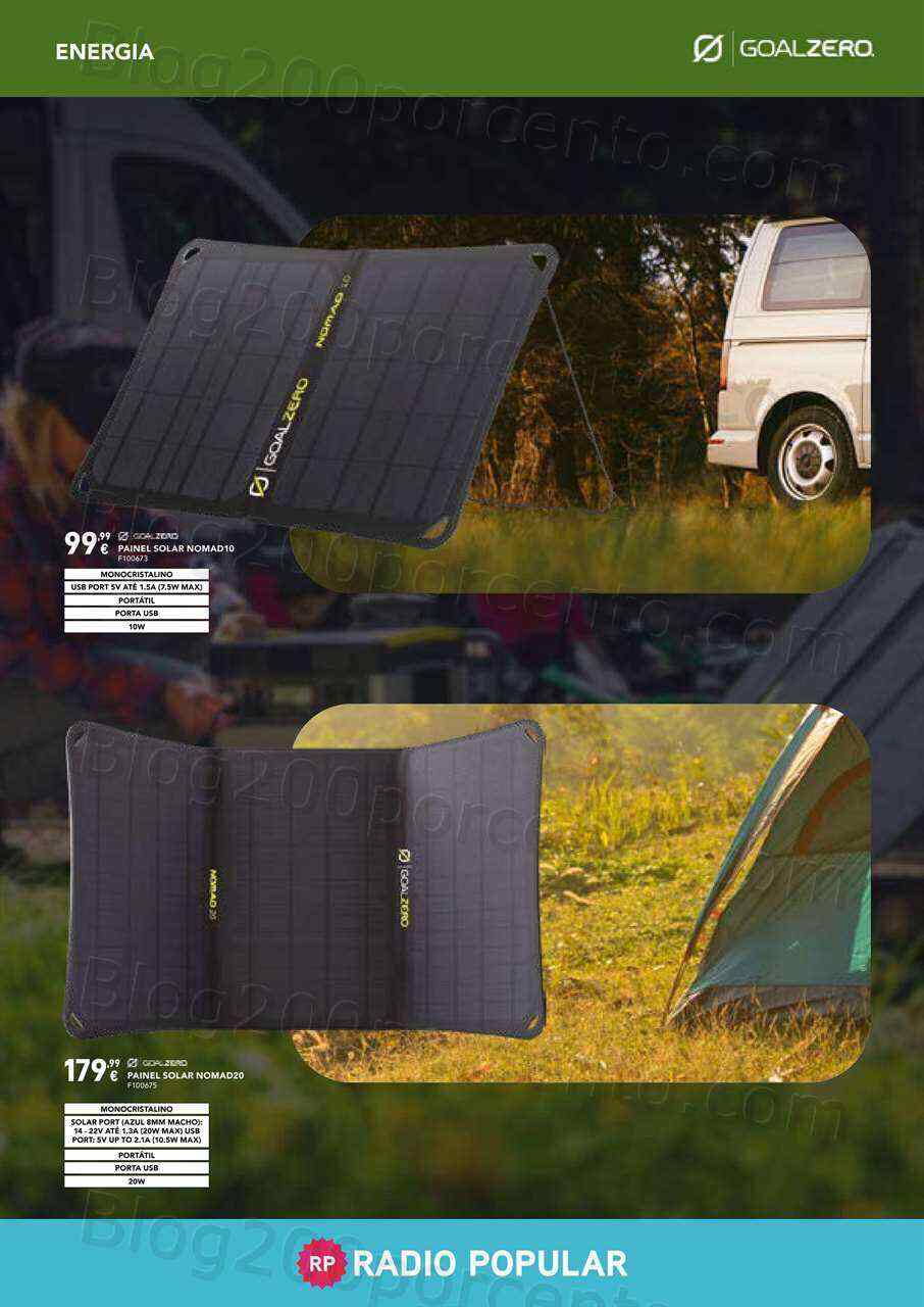 Antevisão Folheto RADIO POPULAR Ar Livre Promoções de 1 a 30 junho