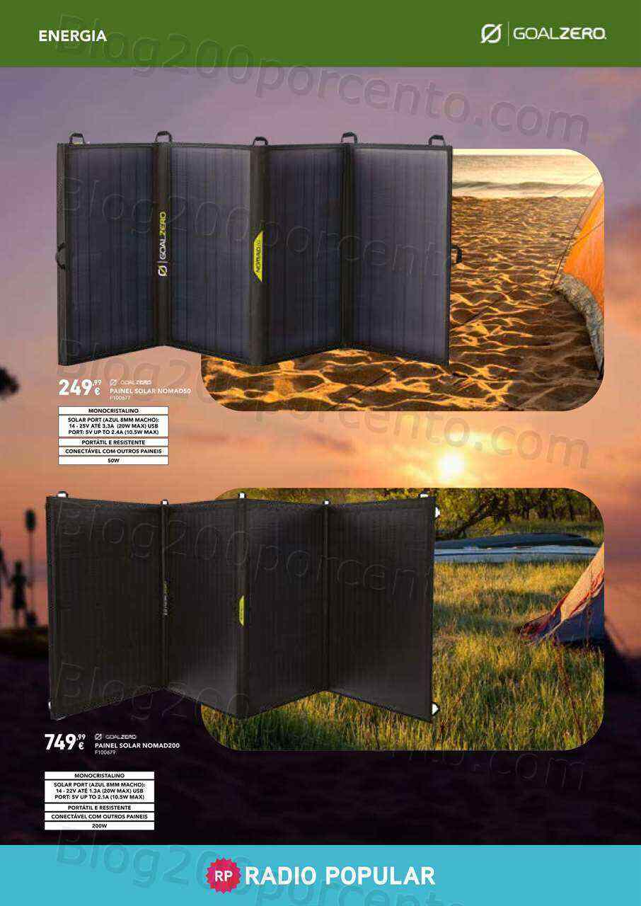 Antevisão Folheto RADIO POPULAR Ar Livre Promoções de 1 a 30 junho