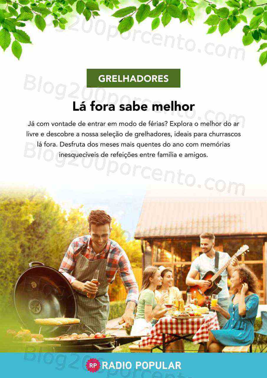 Antevisão Folheto RADIO POPULAR Ar Livre Promoções de 1 a 30 junho