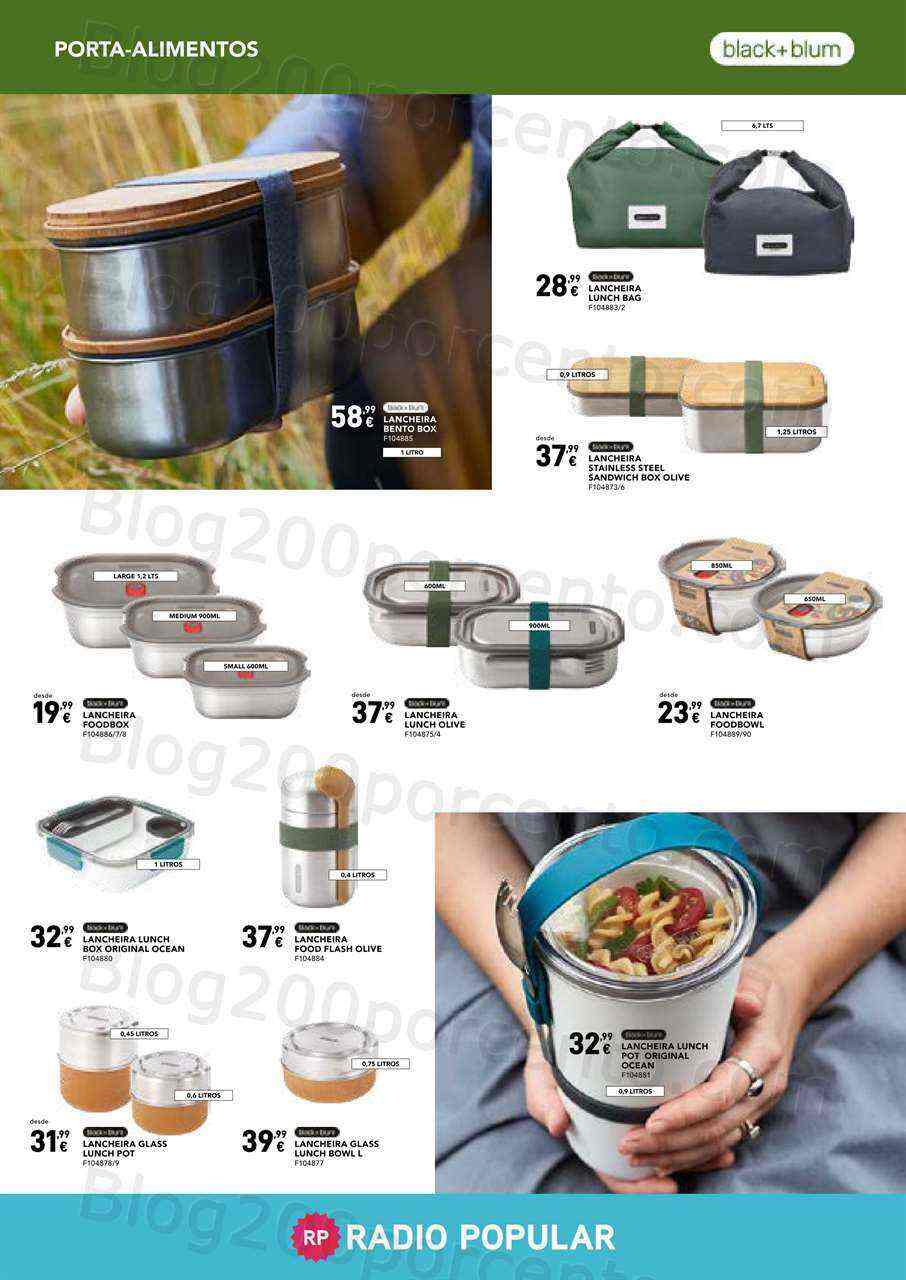 Antevisão Folheto RADIO POPULAR Ar Livre Promoções de 1 a 30 junho