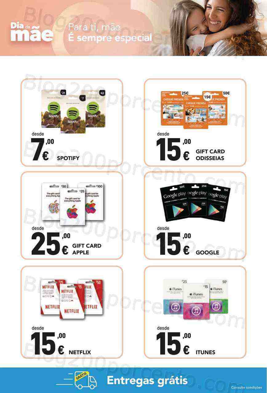 Antevisão Folheto RADIO POPULAR Especial Dia da Mãe Promoções até 7 maio