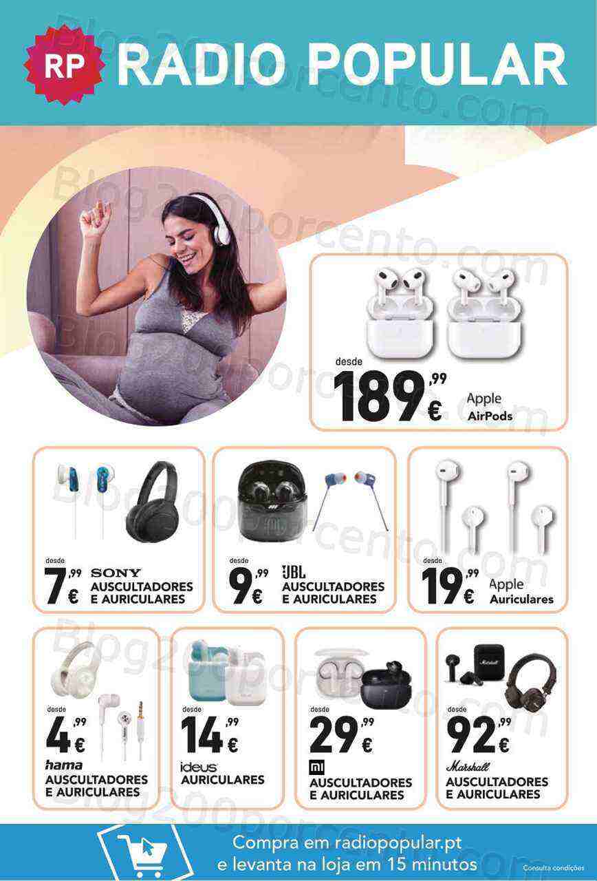 Antevisão Folheto RADIO POPULAR Especial Dia da Mãe Promoções até 7 maio