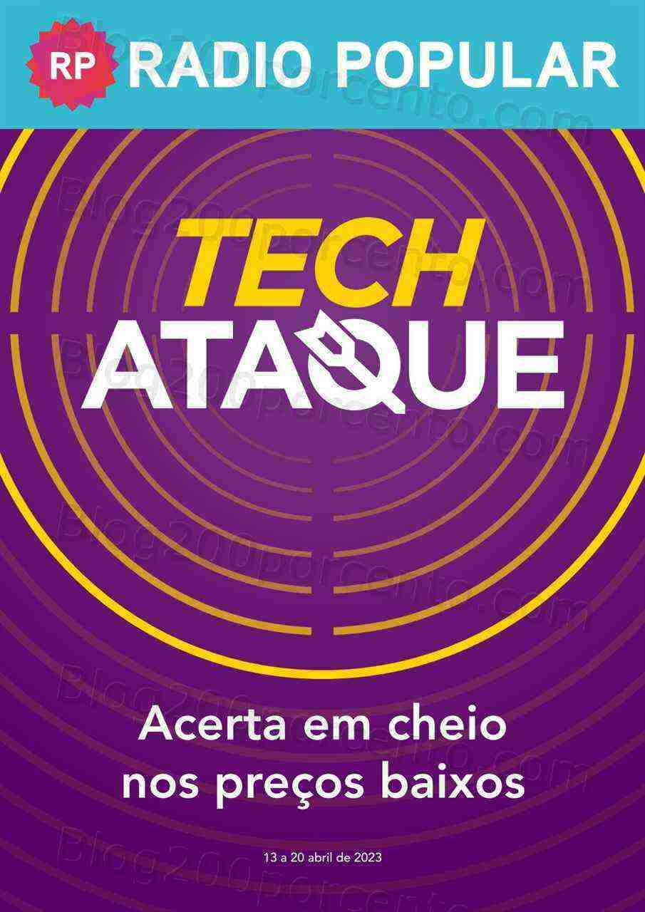 Antevisão Folheto RADIO POPULAR Promoções de 13 a 20 abril