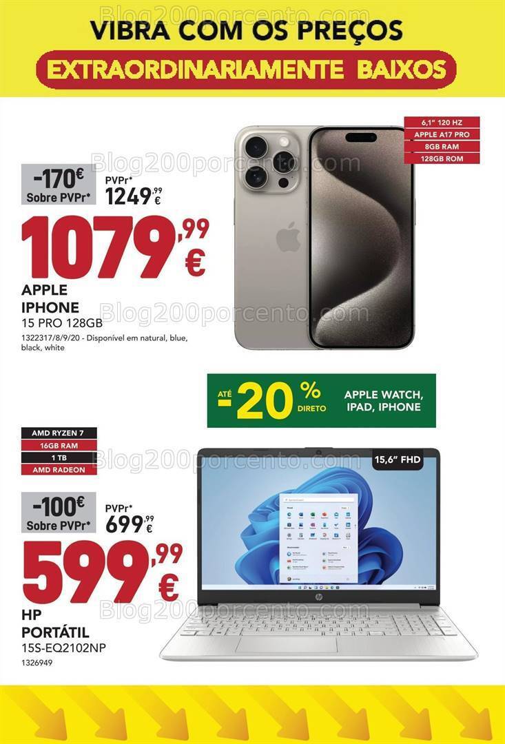 Antevisão Folheto RADIO POPULAR Promoções de 1 a 10 julho