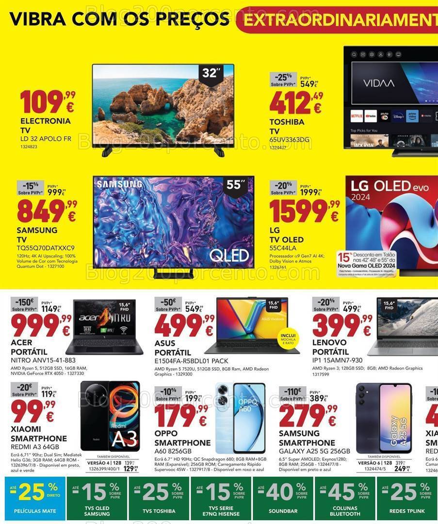 Antevisão Folheto RADIO POPULAR Promoções de 1 a 10 julho