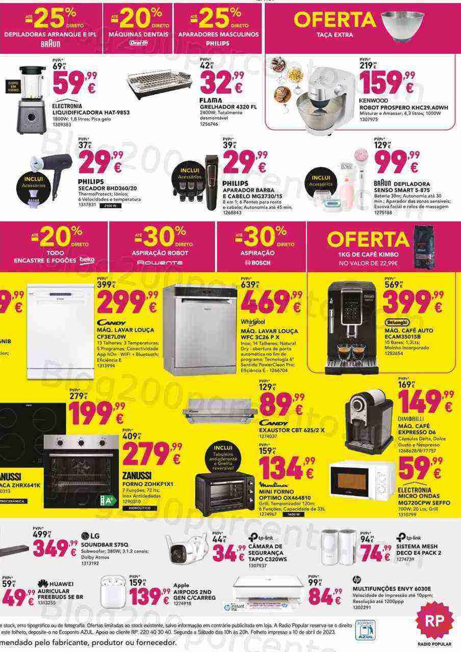 Antevisão Folheto RADIO POPULAR Promoções de 21 abril a 1 maio