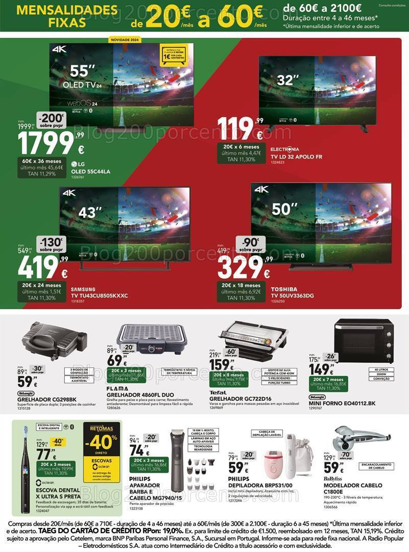 Antevisão Folheto RADIO POPULAR Promoções de 7 a 21 maio