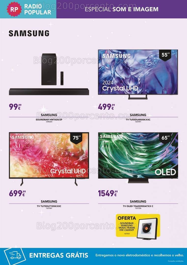 Antevisão Folheto RADIO POPULAR Natal Extra Promoções de 17 a 24 dezembro