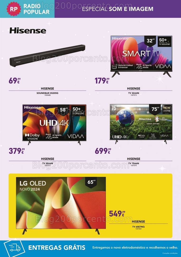 Antevisão Folheto RADIO POPULAR Natal Extra Promoções de 17 a 24 dezembro