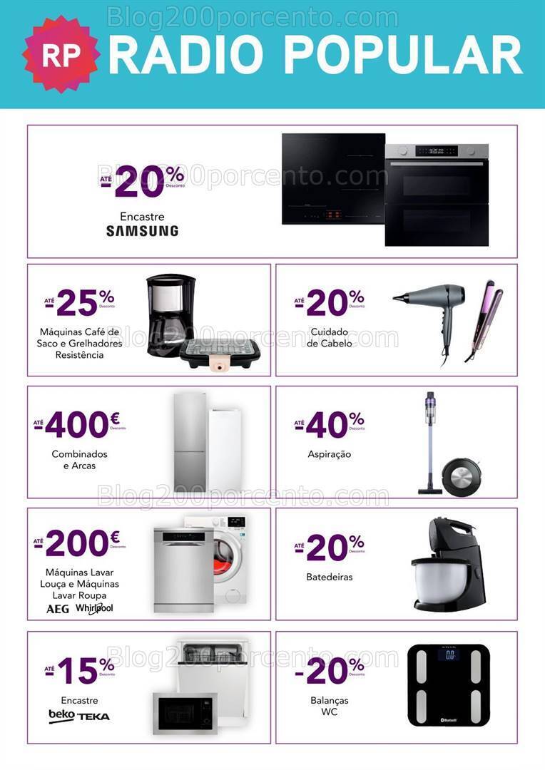 Antevisão Folheto RADIO POPULAR Tech Ataque Promoções de 31 agosto a 3 setembro