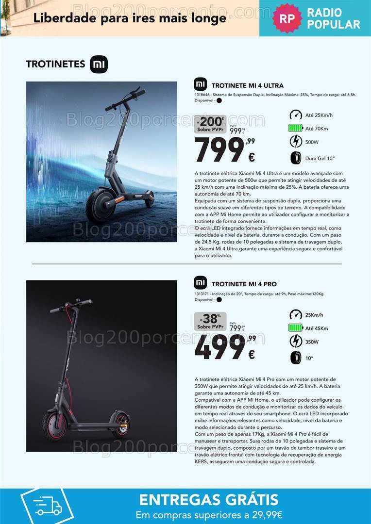 Antevisão Folheto RADIO POPULAR Promoções de 29 maio a 16 junho