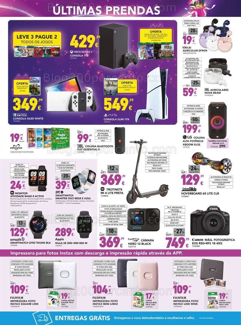 Antevisão Folheto RADIO POPULAR Natal Promoções de 12 a 24 dezembro