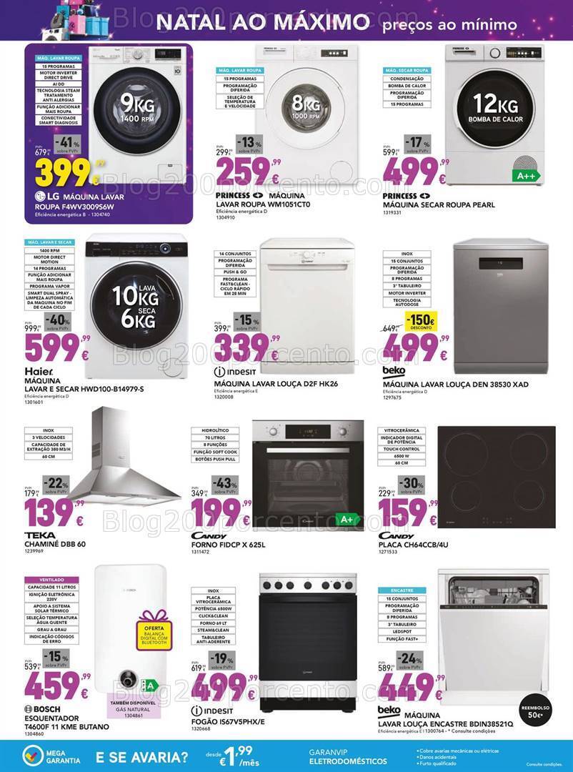 Antevisão Folheto RADIO POPULAR Natal Promoções de 12 a 24 dezembro