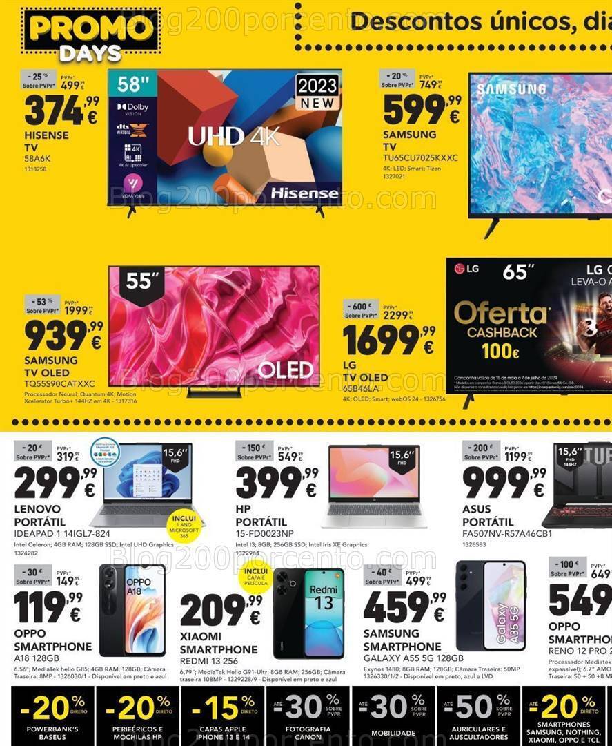 Antevisão Folheto RADIO POPULAR Promoções de 20 a 27 junho