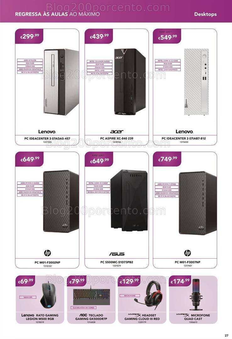 Antevisão Folheto RADIO POPULAR Especial Regresso às Aulas Promoções de 31 agosto a 24 setembro