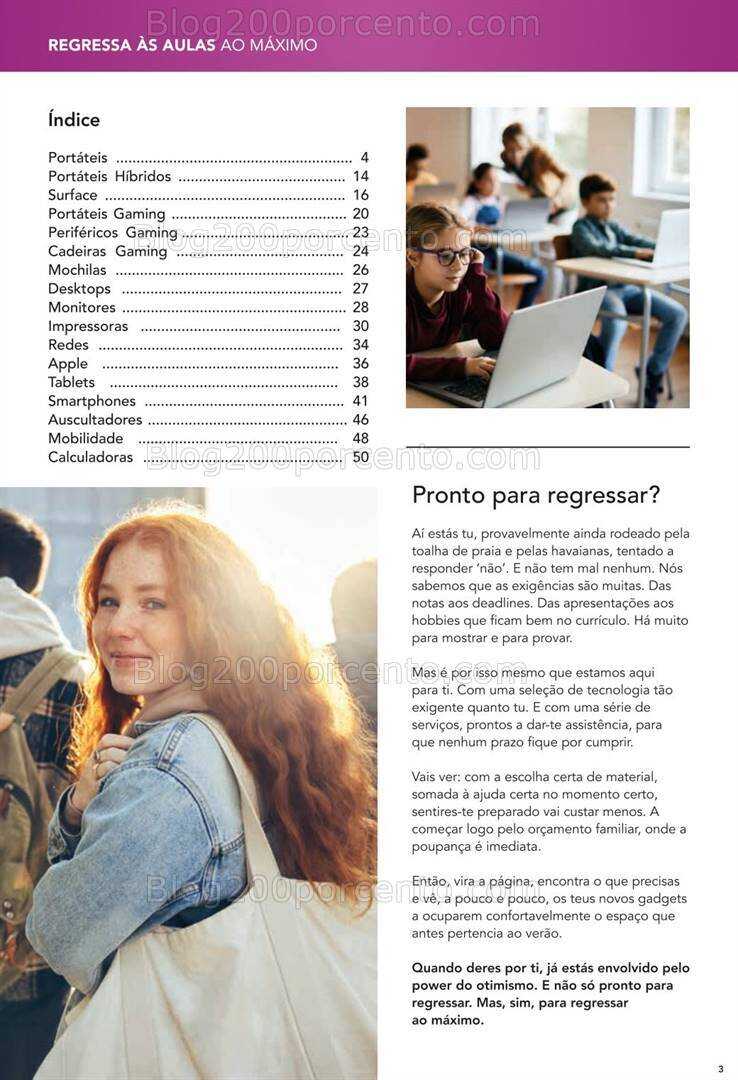 Antevisão Folheto RADIO POPULAR Especial Regresso às Aulas Promoções de 31 agosto a 24 setembro