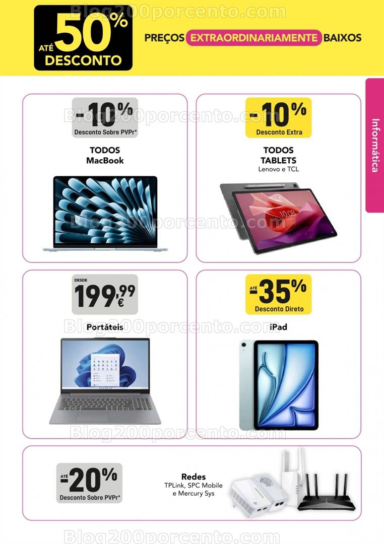 Antevisão Folheto RADIO POPULAR Extra Promoções de 1 de maio a 5 de maio