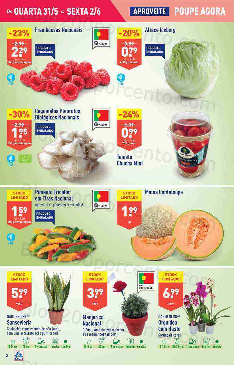 Antevisão Folheto ALDI Promoções de 31 maio a 6 junho