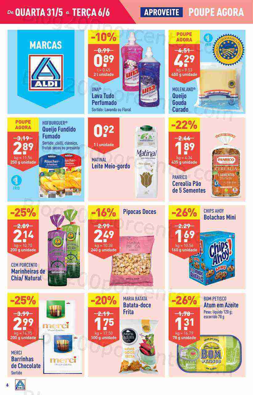 Antevisão Folheto ALDI Promoções de 31 maio a 6 junho