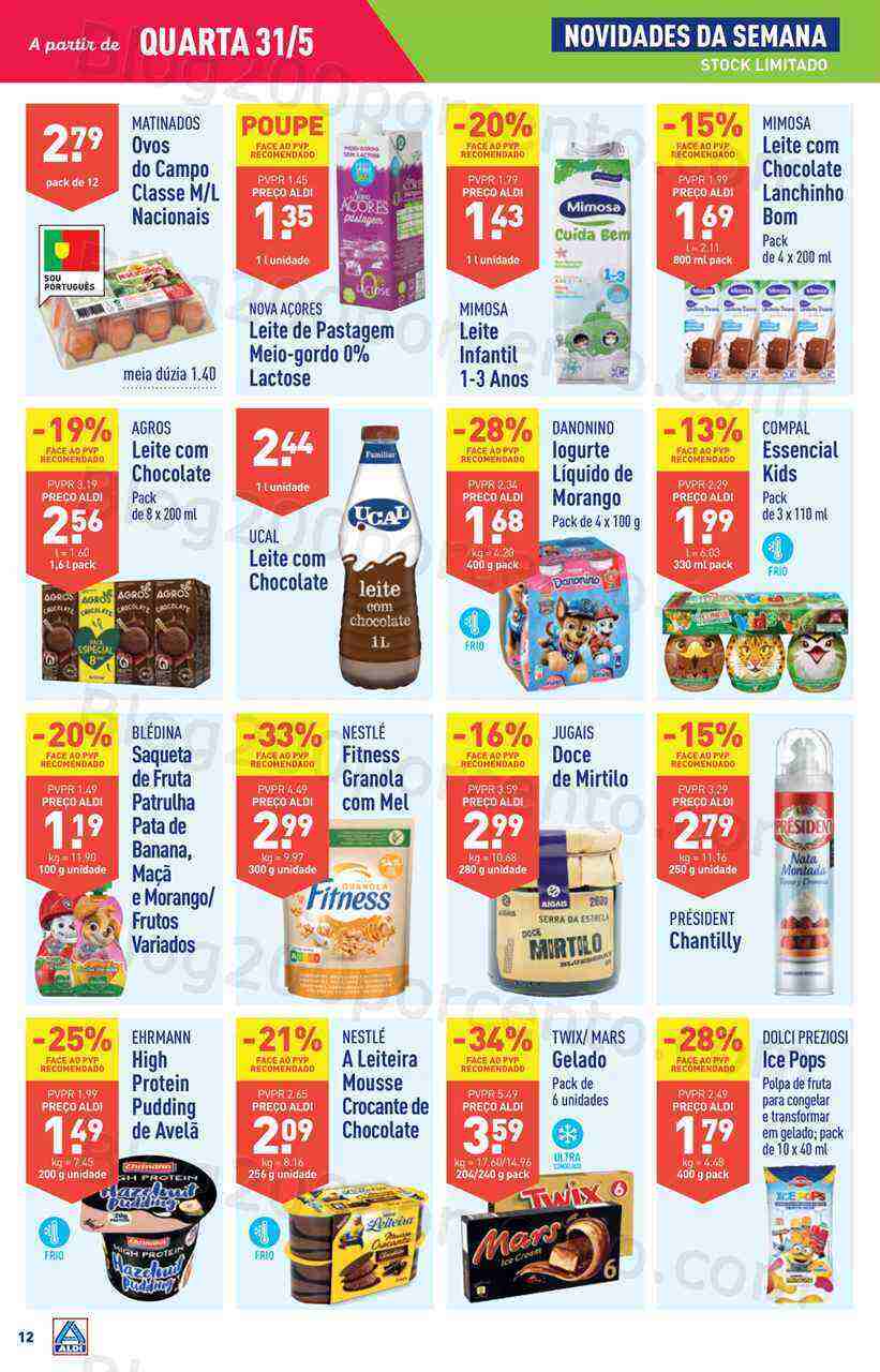 Antevisão Folheto ALDI Promoções de 31 maio a 6 junho