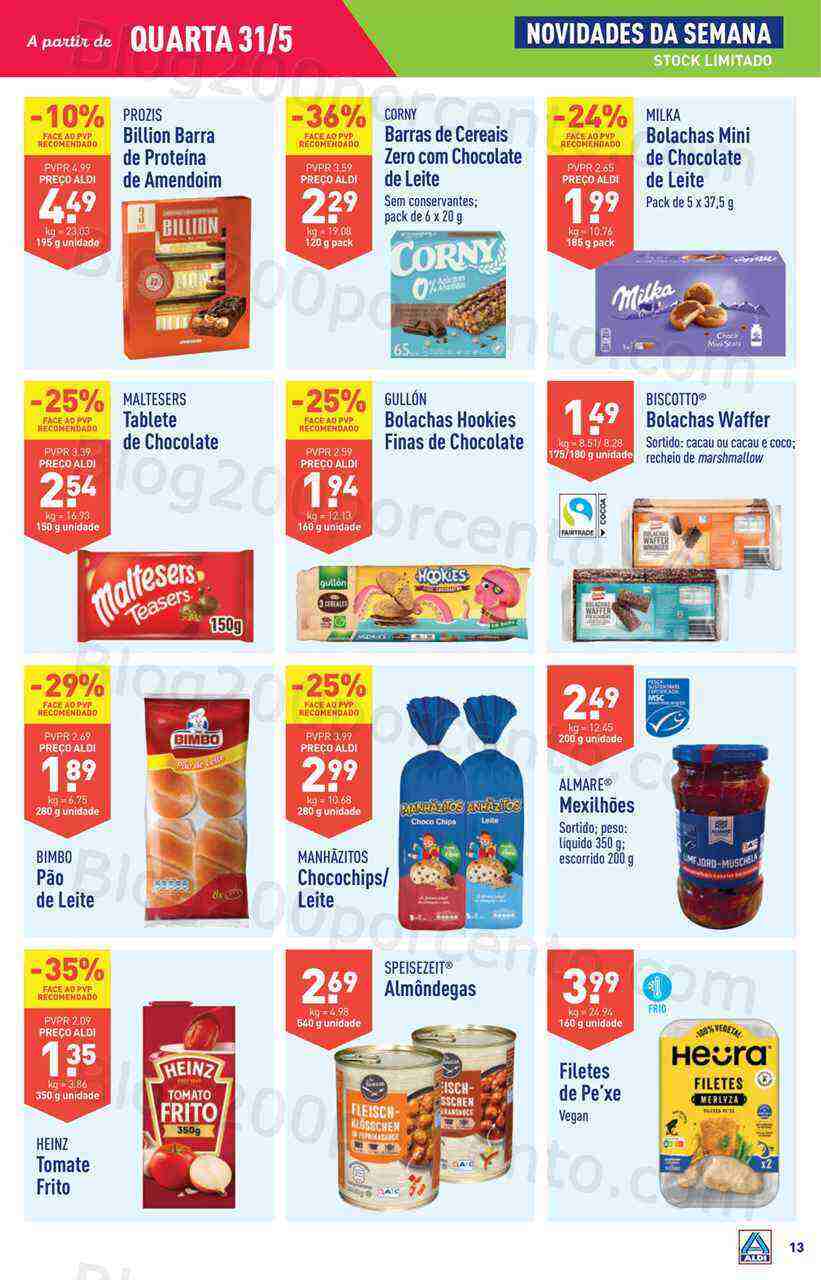 Antevisão Folheto ALDI Promoções de 31 maio a 6 junho