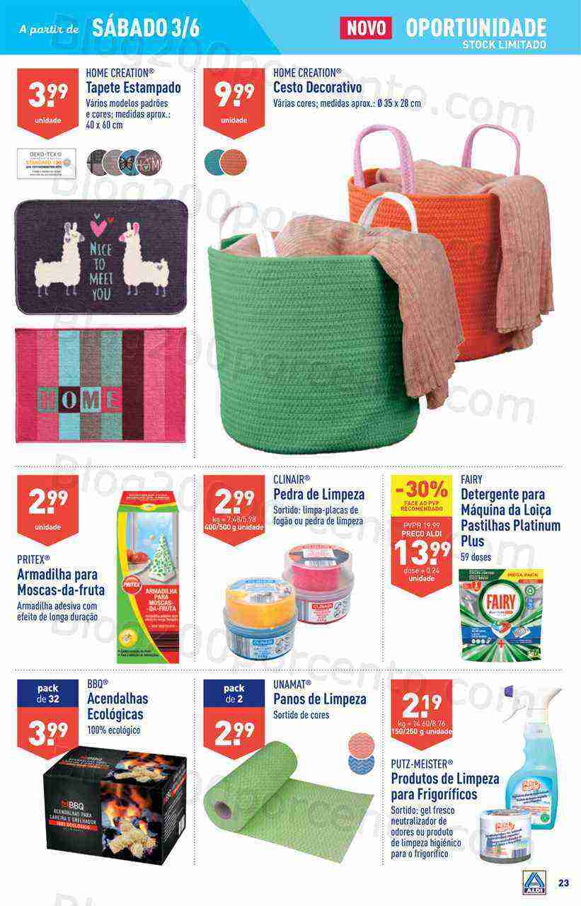 Antevisão Folheto ALDI Promoções de 31 maio a 6 junho