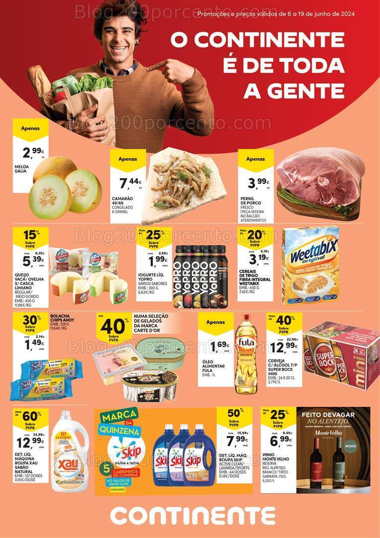 Antevisão Folheto CONTINENTE Açores Promoções de 6 a 19 junho