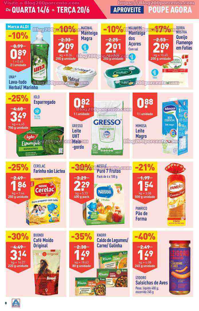 Antevisão Folheto ALDI Promoções de 14 a 20 junho