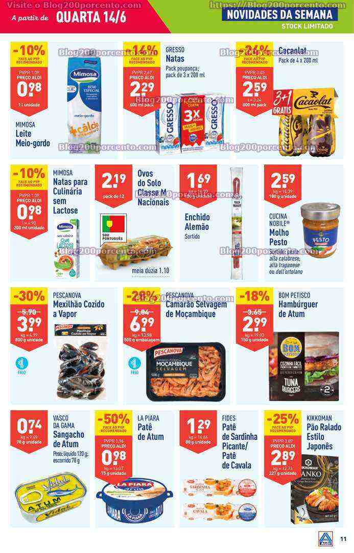 Antevisão Folheto ALDI Promoções de 14 a 20 junho