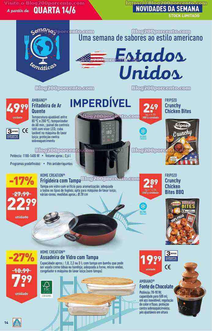 Antevisão Folheto ALDI Bazar Promoções a partir de 14 junho
