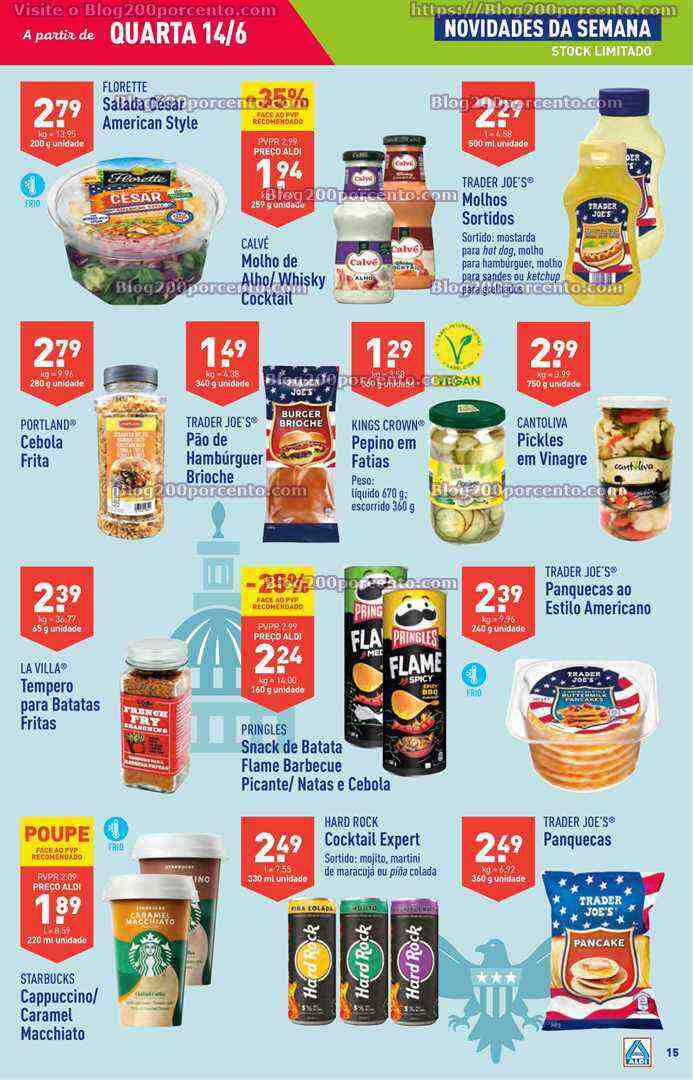 Antevisão Folheto ALDI Promoções de 14 a 20 junho
