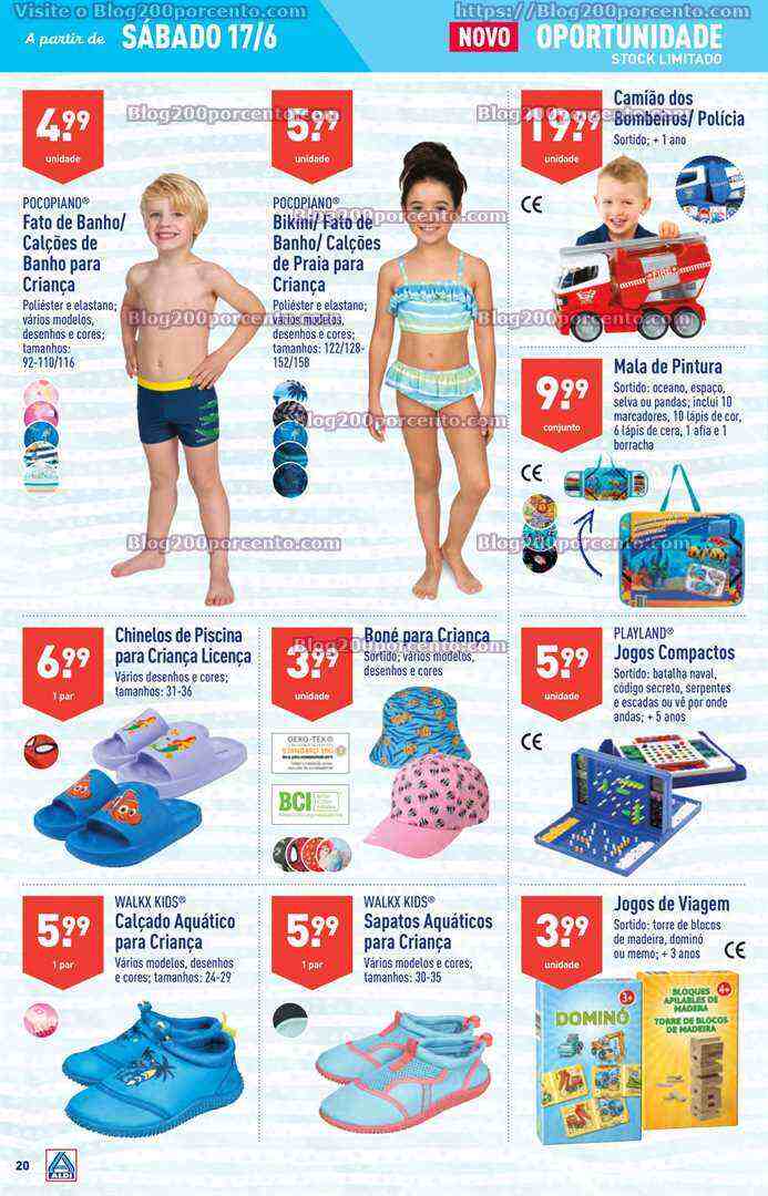 Antevisão Folheto ALDI Bazar Promoções a partir de 17 junho