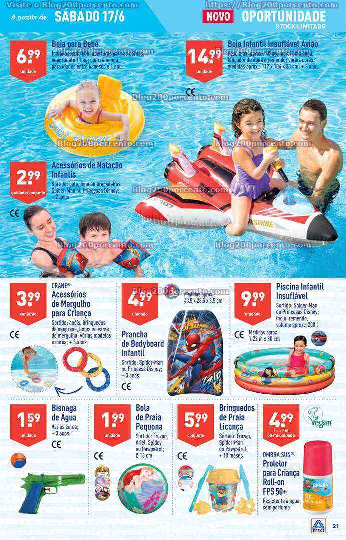 Antevisão Folheto ALDI Bazar Promoções a partir de 17 junho