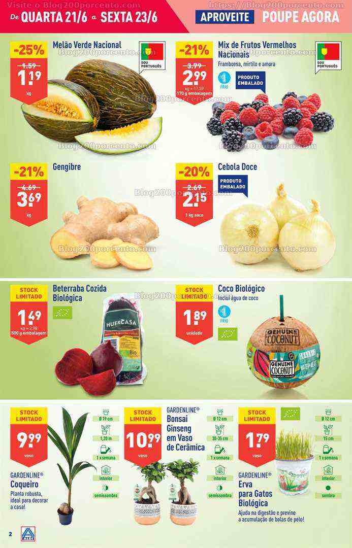 Antevisão Folheto ALDI Promoções de 21 a 27 junho
