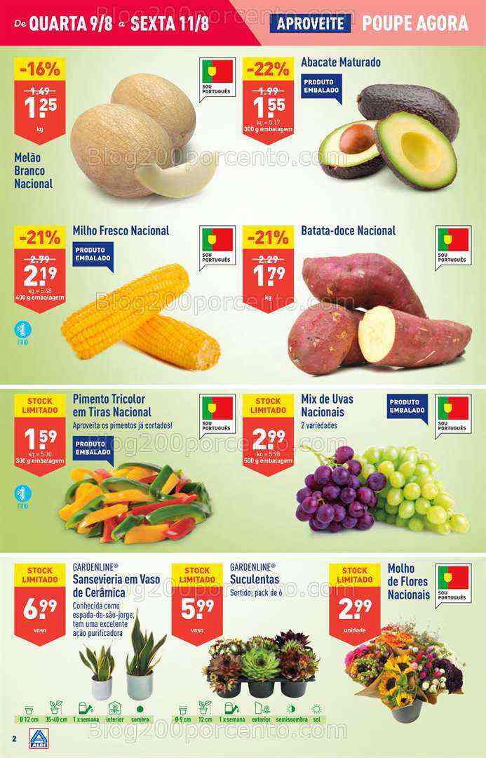 Antevisão Folheto ALDI Promoções de 9 a 15 agosto - Edição Digital