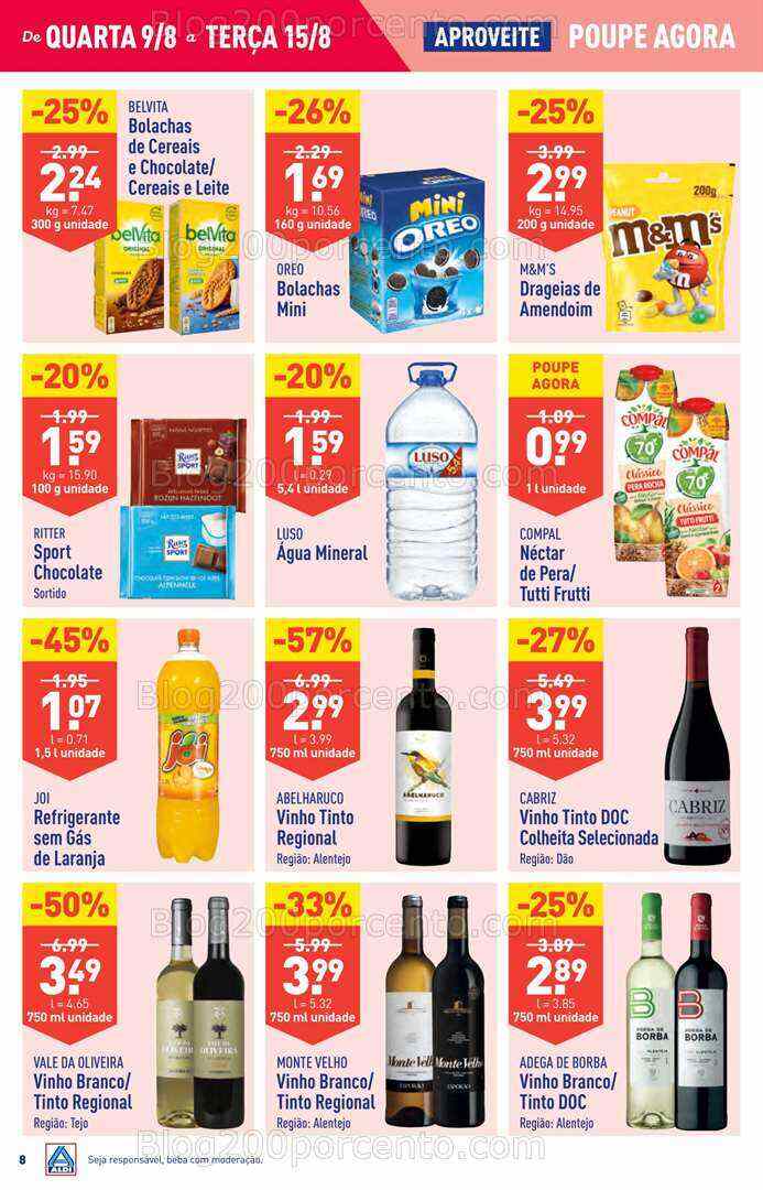 Antevisão Folheto ALDI Promoções de 9 a 15 agosto - Edição Digital