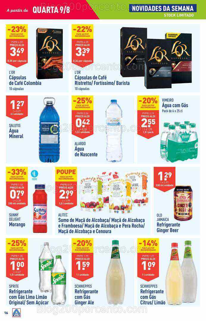 Antevisão Folheto ALDI Promoções de 9 a 15 agosto - Edição Digital