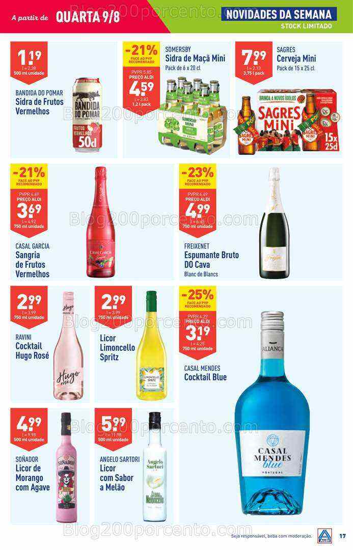 Antevisão Folheto ALDI Promoções de 9 a 15 agosto - Edição Digital