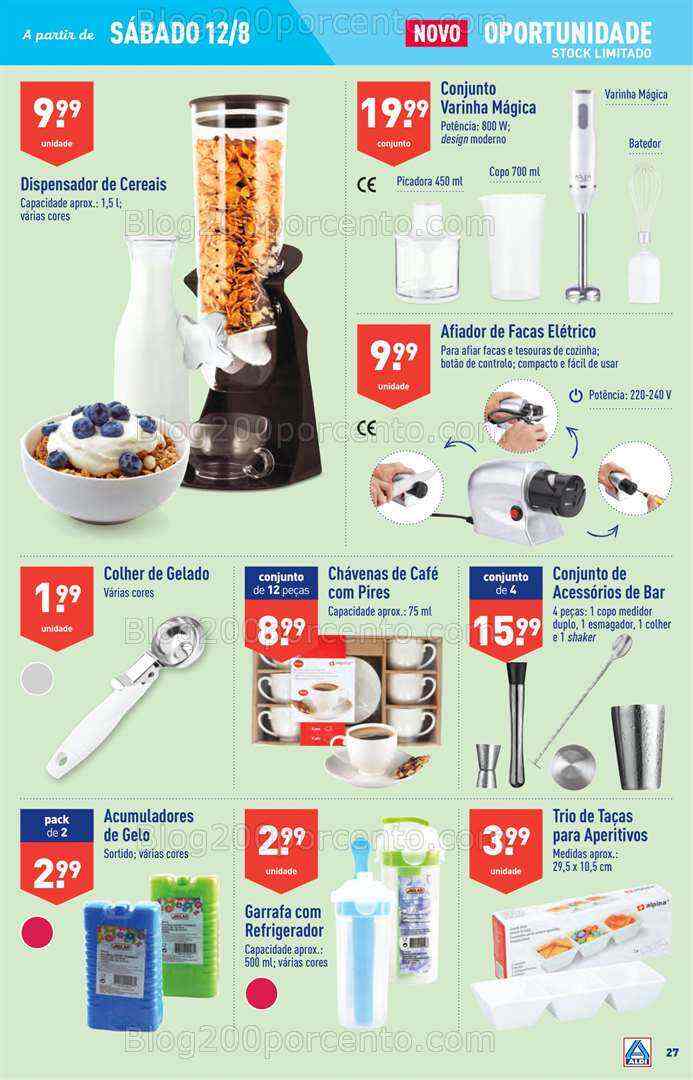 Antevisão Folheto ALDI Promoções de 9 a 15 agosto - Edição Digital