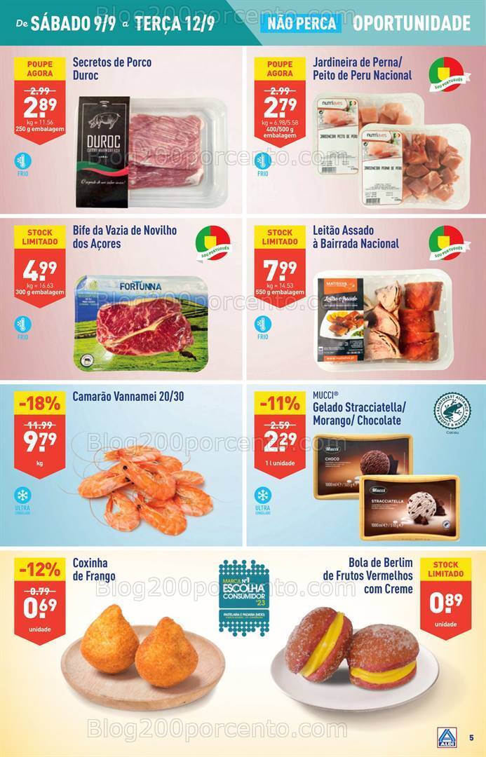 Antevisão Folheto ALDI Promoções de 6 a 12 setembro